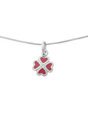 Orphelia® Child's Sterling Silver Chain with Pendant - Silver ZH-6063