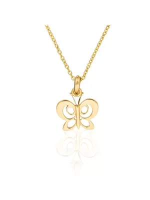 Orphelia Butterfly Chain with Pendant ZH-7074/1