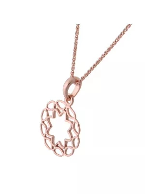 Orphelia Jasmine Chain with Pendant ZH-7076/1