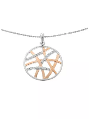 Amabella Silver Chain With Pendant ZH-7098/1