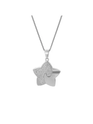 Orphelia Ilona Silver Chain With Pendant ZH-7331 #1