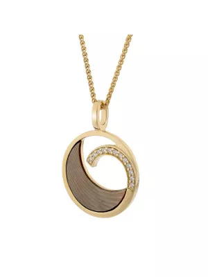 Amelia Silver Chain With Pendant ZH-7371 #1