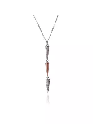 AADA Sterling Silver Chain with Pendant ZH-7433 #1