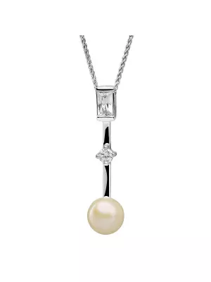 Orphelia Maxime Silver Chain With Pendant ZH-7514 #1