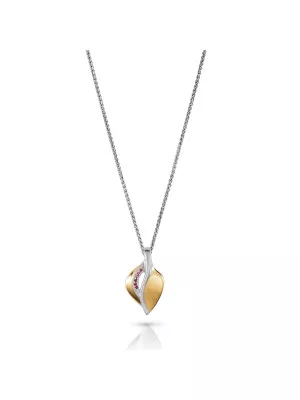 Orphelia Anet Silver Chain With Pendant ZH-7520/G #1