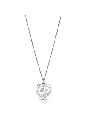 Euphoria Silver Chain With Pendant ZH-7522