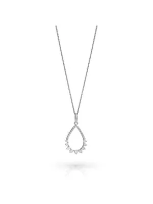 Orphelia Petal Sterling Silver Chain with Pendant ZH-7564 #1