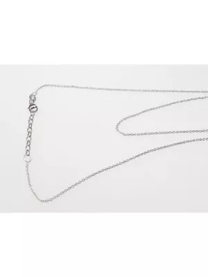 Orphelia® Women's Sterling Silver Necklace - Silver ZK-2727/45+3