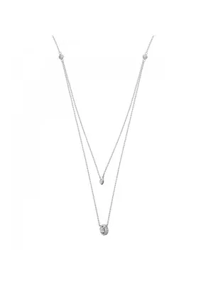 Silver Necklace ZK-7492 #1