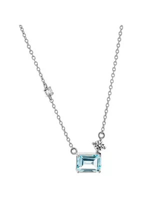 Orphelia® 'Fira' Women's Sterling Silver Necklace - Silver ZK-7571