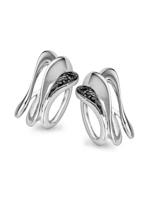 Orphelia® Women's Sterling Silver Stud Earrings - Silver ZO-5016