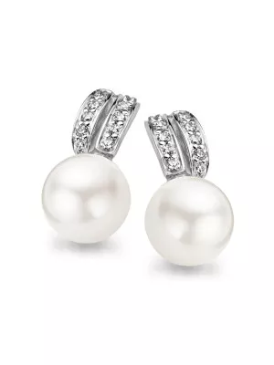 Orphelia® Women's Sterling Silver Drop Earrings - Silver ZO-5031