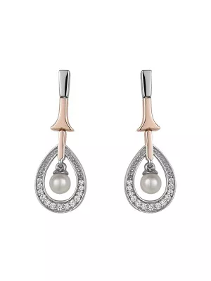 Orphelia Silver Drop Earrings ZO-5175 #1