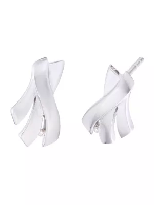 Orphelia Silver Stud Earrings ZO-5684 #1