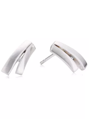 Orphelia Silver Stud Earrings ZO-5685 #1