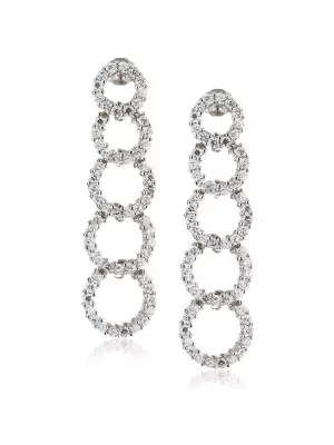 Orphelia Silver Drop Earrings ZO-5762 #1