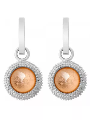 Silver Drop Earrings ZO-6041/1 #1