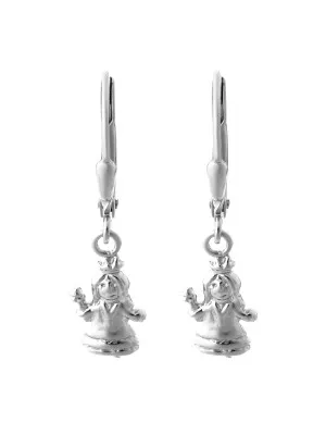 Silver Drop Earrings ZO-6067 #1