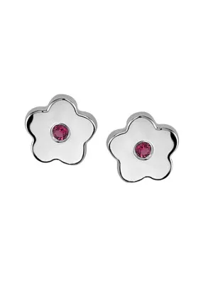 Silver Stud Earrings ZO-6070/1 #1