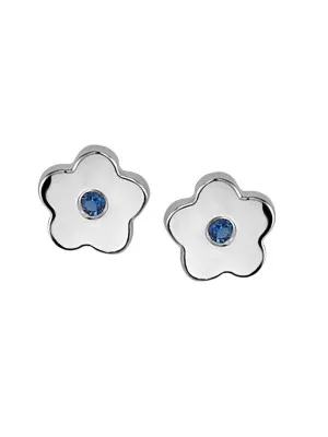 Silver Stud Earrings ZO-6070 #1