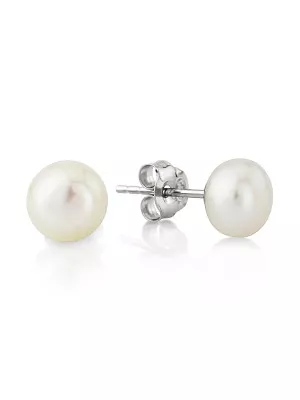 Orphelia Joss Silver Stud Earrings ZO-7006/2 #1