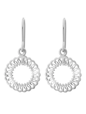 Amada Silver Drop Earrings ZO-7075