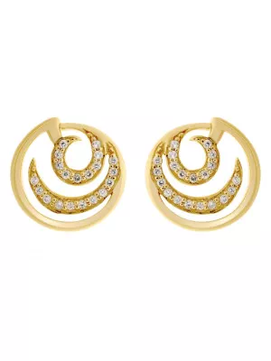 Orphelia Elaine Silver Stud Earrings ZO-7084/2 #1