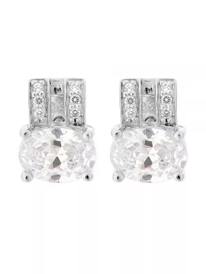 Orphelia Alena Sterling Silver Stud Earrings ZO-7122 #1