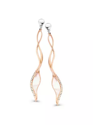 Orphelia Mariza Silver Drop Earrings ZO-7171/RG #1