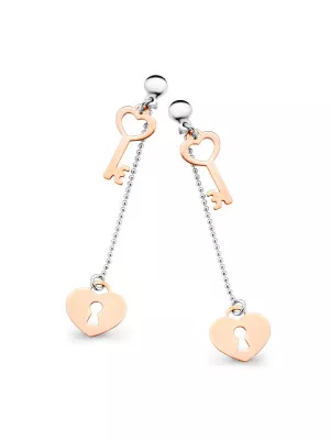 Izabella Silver Drop Earrings ZO-7185