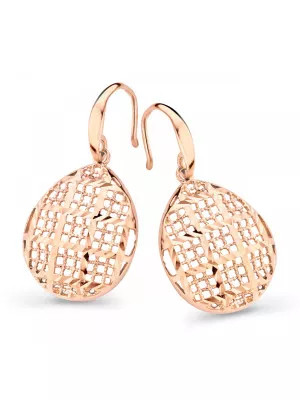 Pina Silver Drop Earrings ZO-7191/RG