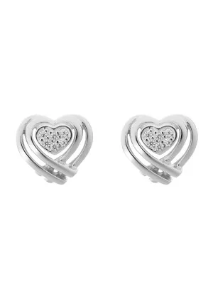 Anni Silver Stud Earrings ZO-7368 #1