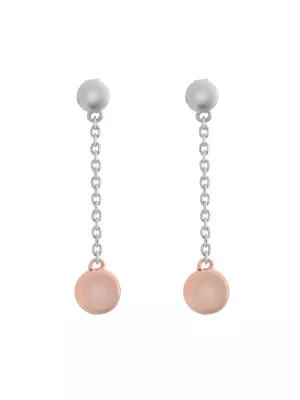 Aurelie Silver Drop Earrings ZO-7385