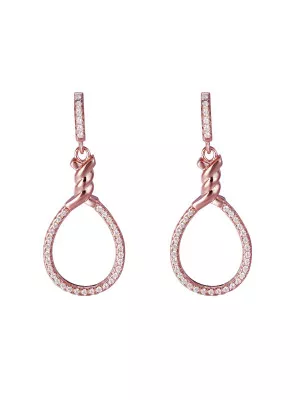 Aava Silver Drop Earrings ZO-7421