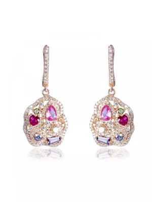 Orphelia Marosetti Drop Earrings ZO-7427/RG