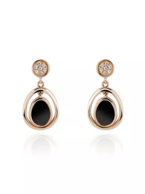 Orphelia Alda Silver Drop Earrings ZO-7470 #1