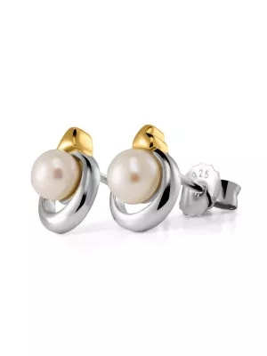 Mathilde Silver Stud Earrings ZO-7510/G #1