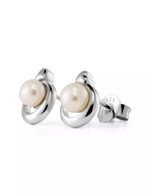 Mathilde Silver Stud Earrings ZO-7510 #1