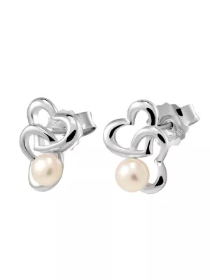 Orphelia Lili Silver Stud Earrings ZO-7513 #1