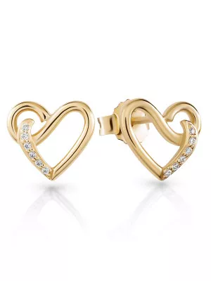 Ida Silver Stud Earrings ZO-7521/G #1