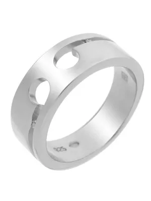 Orphelia® Women's Sterling Silver Ring - Silver ZR-3444