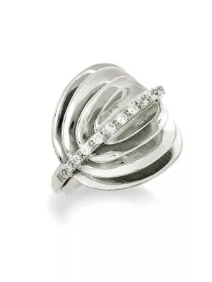 Orphelia® Women's Sterling Silver Ring - Silver ZR-3567