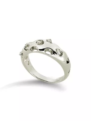 Orphelia® Women's Sterling Silver Ring - Silver ZR-3570