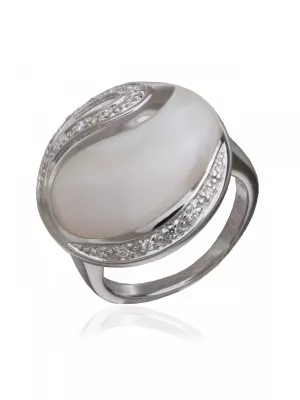 Orphelia® Women's Sterling Silver Ring - Silver ZR-3643