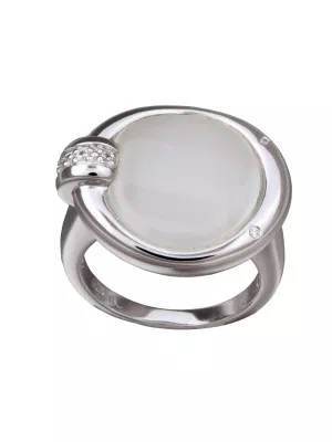 Orphelia® Women's Sterling Silver Ring - Silver ZR-3647