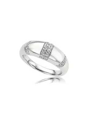 Orphelia® Women's Sterling Silver Ring - Silver ZR-3680