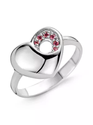 Orphelia® Women's Sterling Silver Ring - Silver ZR-3754