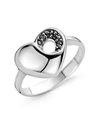 Orphelia® Women's Sterling Silver Ring - Silver ZR-3755