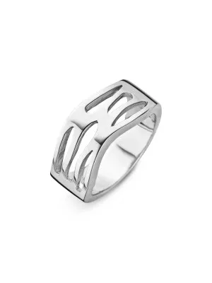 Orphelia® Women's Sterling Silver Ring - Silver ZR-3820