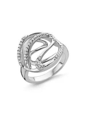 Orphelia® Women's Sterling Silver Ring - Silver ZR-3821